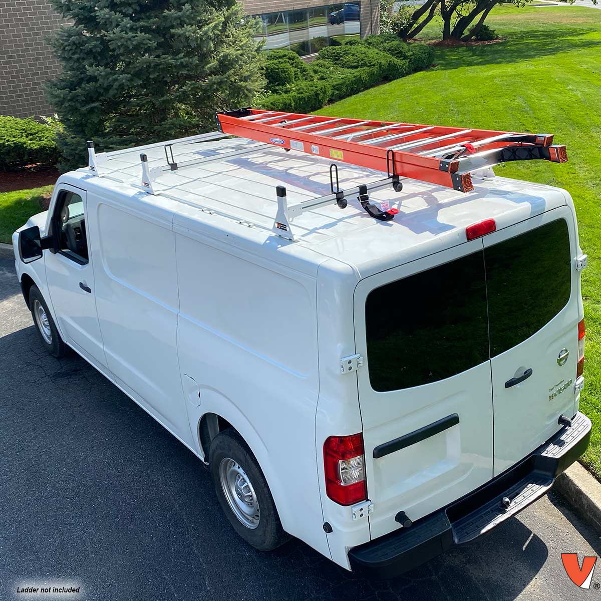 H1 Ladder Roof Rack For Nissan NV Cargo Van 2011On VANTECH USA INC.