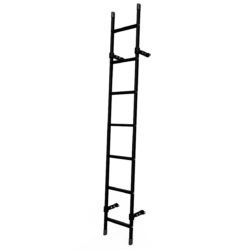 72 Black Vantech Rear Access Ladder for Box Trucks 